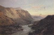 Alfred de breanski The shiel Valley (mk37) painting
